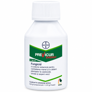 Previcur Energy 100 ml – Fungicid sistemic pentru combaterea manei și căderii plăntuțelor la legume