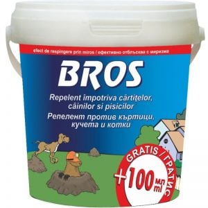 Bros repelent cartite, caini, pisici